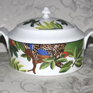 Mikasa Amazon Lidded Casserole Dish | Vintage Lidded Vegetable Bowl